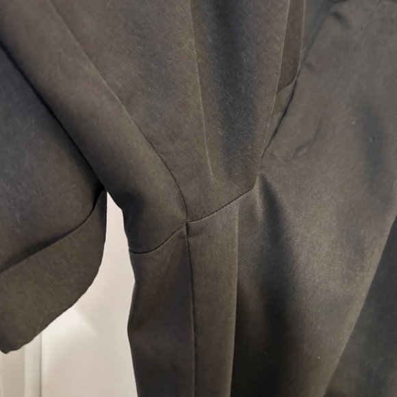 Men's Dress Pants - Exact a Dockers Brand Black, Cuffed, Pleated Size 40x30 - Picture 6 of 10